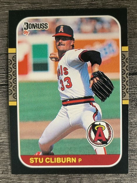 1987 Donruss #530 Stu Cliburn
