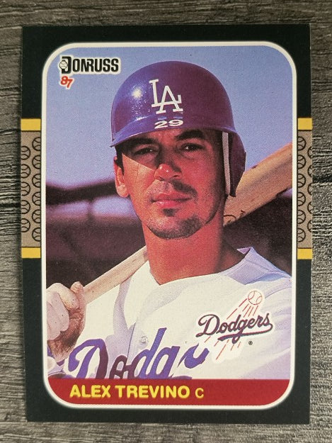 1987 Donruss #546 Alex Trevino