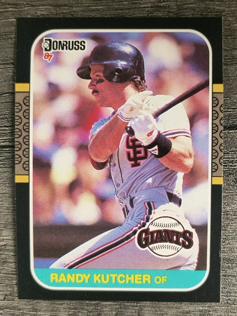 1987 Donruss #547 Randy Kutcher