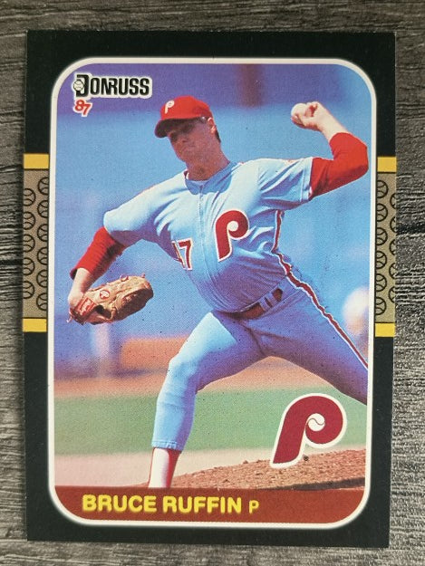 1987 Donruss #555 Bruce Ruffin RC
