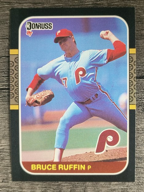 1987 Donruss #555 Bruce Ruffin RC