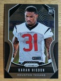 2019 Panini Prizm #333 Karan Higdon RC