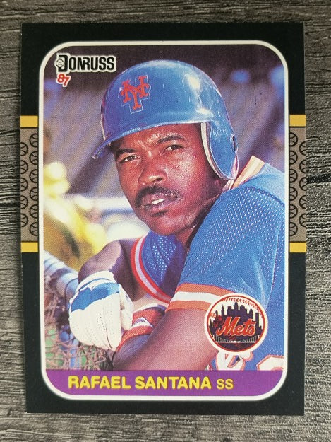 1987 Donruss #569 Rafael Santana