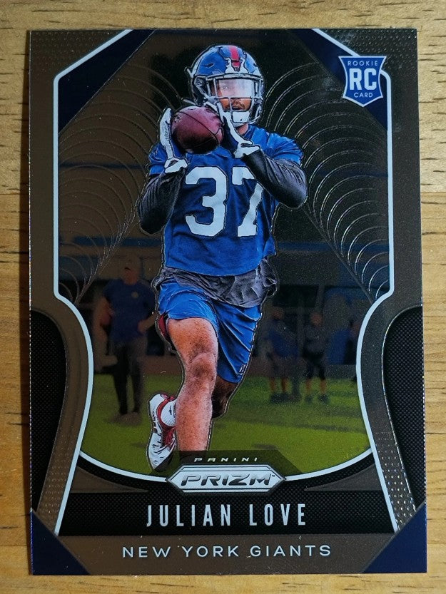 2019 Panini Prizm #320 Julian Love RC