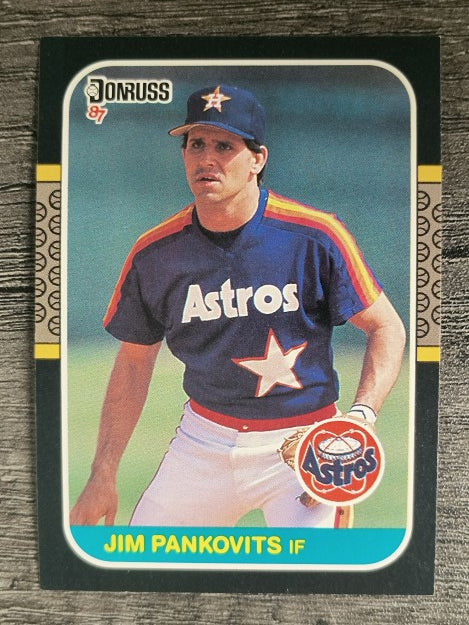 1987 Donruss #605 Jim Pankovits