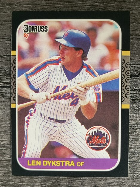 1987 Donruss #611 Len Dykstra