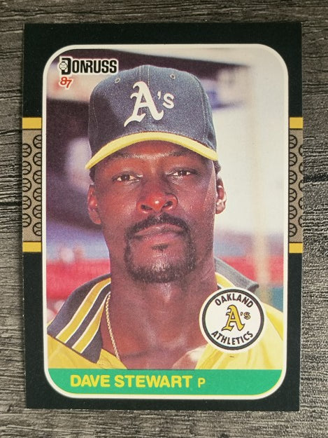 1987 Donruss #648 Dave Stewart