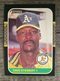 1987 Donruss #648 Dave Stewart