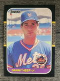 1987 Donruss #649 Danny Heep