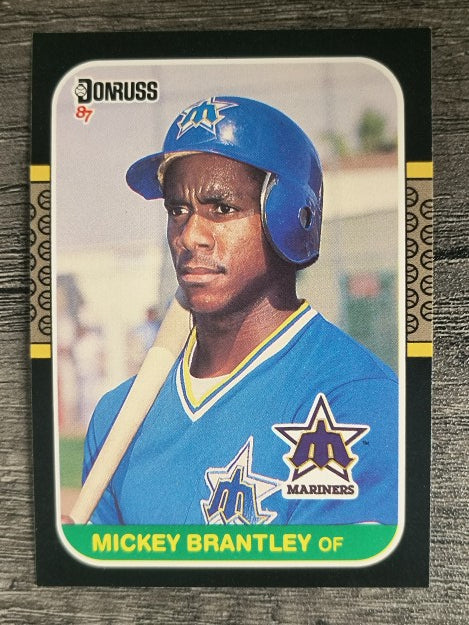 1987 Donruss #656 Mickey Brantley