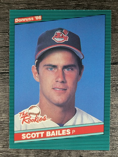 1986 Donruss Rookies #25 Scott Bailes