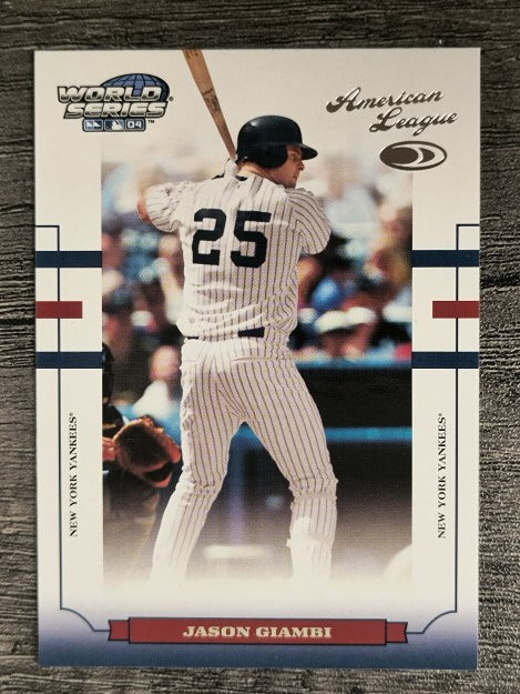 2004 Donruss World Series #123 Jason Giambi