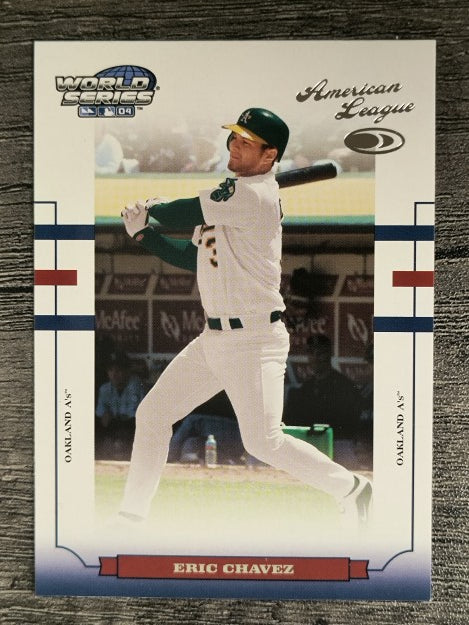 2004 Donruss World Series #131 Eric Chavez