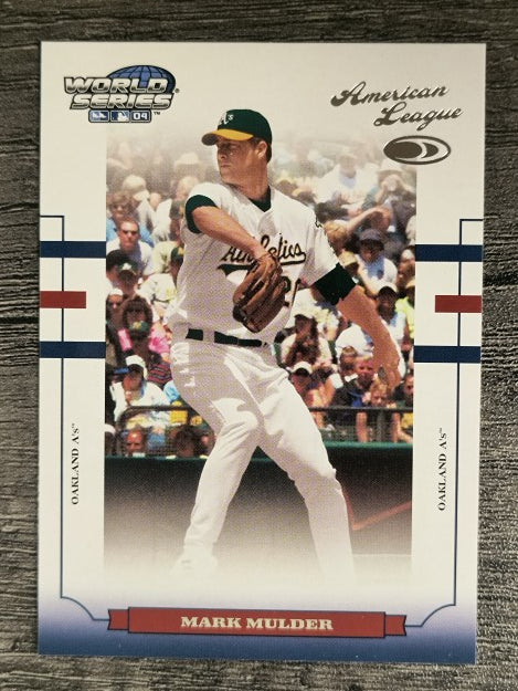 2004 Donruss World Series #133 Mark Mulder