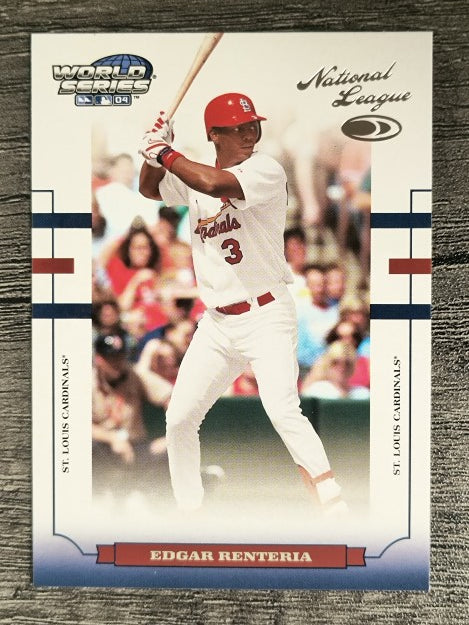 2004 Donruss World Series #157 Edgar Renteria