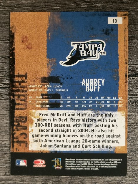 2005 Leather and Lumber #10 Aubrey Huff