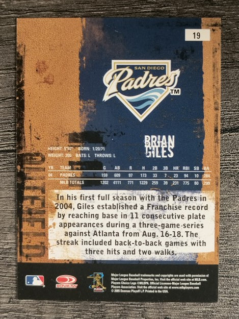 2005 Leather and Lumber #19 Brian Giles