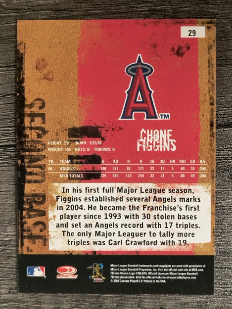 2005 Leather and Lumber #29 Chone Figgins