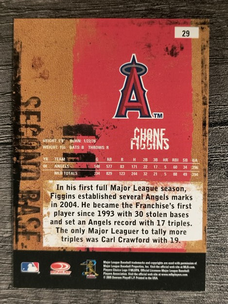 2005 Leather and Lumber #29 Chone Figgins