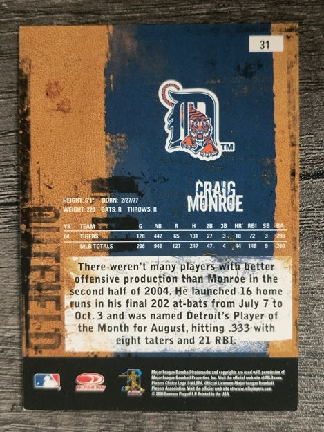 2005 Leather and Lumber #31 Craig Monroe