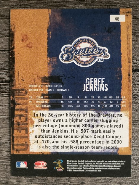 2005 Leather and Lumber #46 Geoff Jenkins