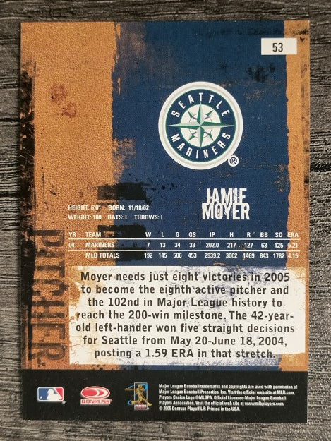 2005 Leather and Lumber #53 Jamie Moyer
