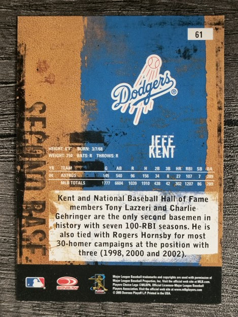 2005 Leather and Lumber #61 Jeff Kent