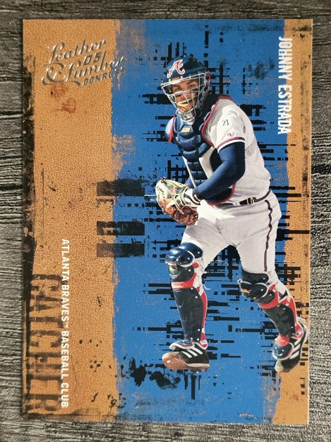 2005 Leather and Lumber #71 Johnny Estrada