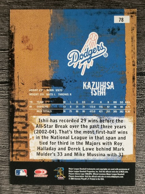 2005 Leather and Lumber #78 Kazuhisa Ishii