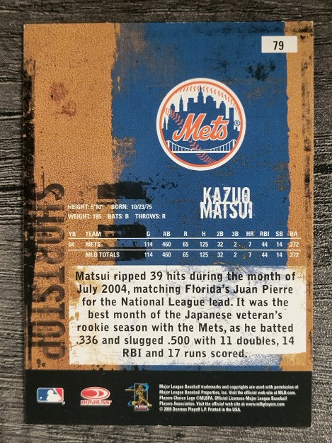 2005 Leather and Lumber #79 Kazuo Matsui