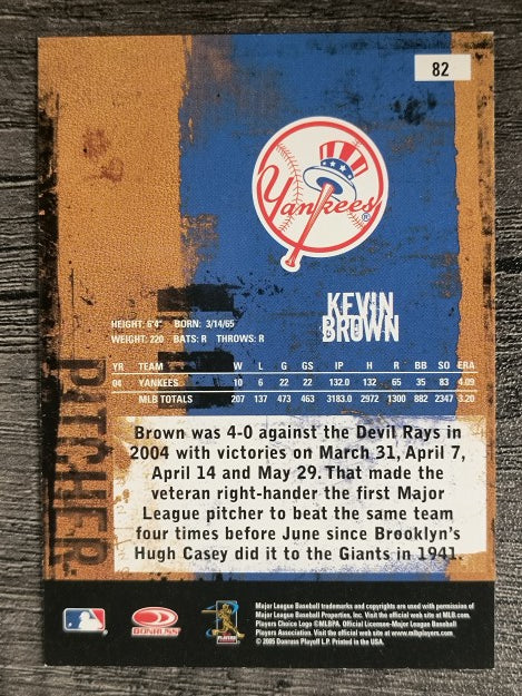 2005 Leather and Lumber #82 Kevin Brown