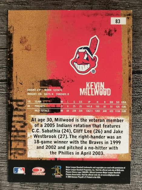 2005 Leather and Lumber #83 Kevin Millwood