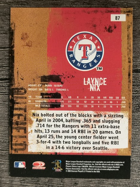 2005 Leather and Lumber #87 Laynce Nix