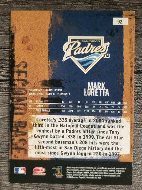 2005 Leather and Lumber #92 Mark Loretta