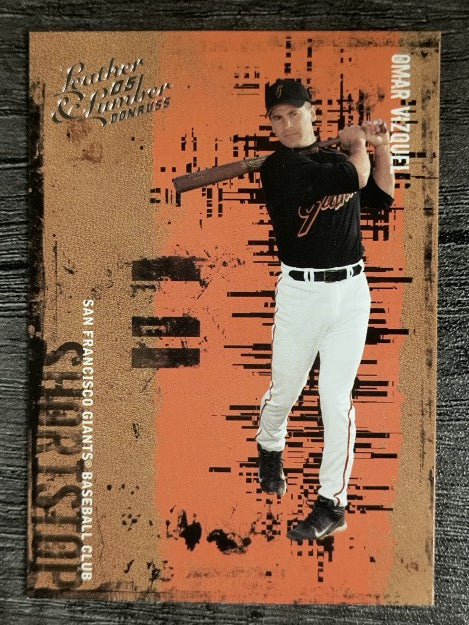 2005 Leather and Lumber #107 Omar Vizquel