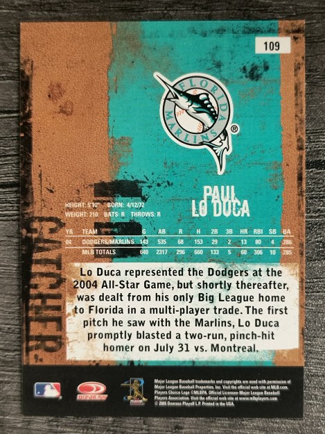 2005 Leather and Lumber #109 Paul Lo Duca