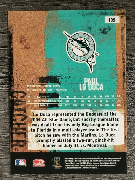 2005 Leather and Lumber #109 Paul Lo Duca