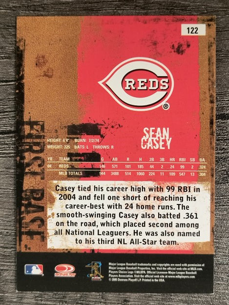 2005 Leather and Lumber #122 Sean Casey