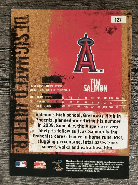 2005 Leather and Lumber #127 Tim Salmon