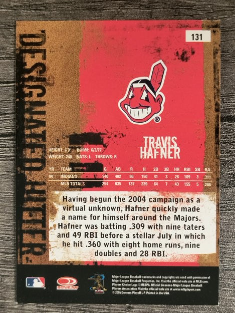 2005 Leather and Lumber #131 Travis Hafner