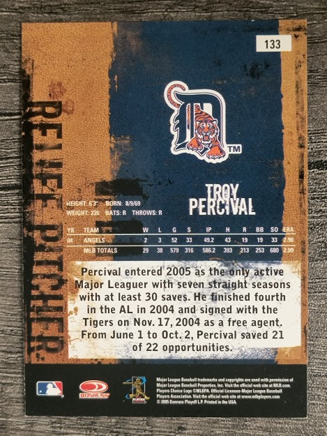 2005 Leather and Lumber #133 Troy Percival