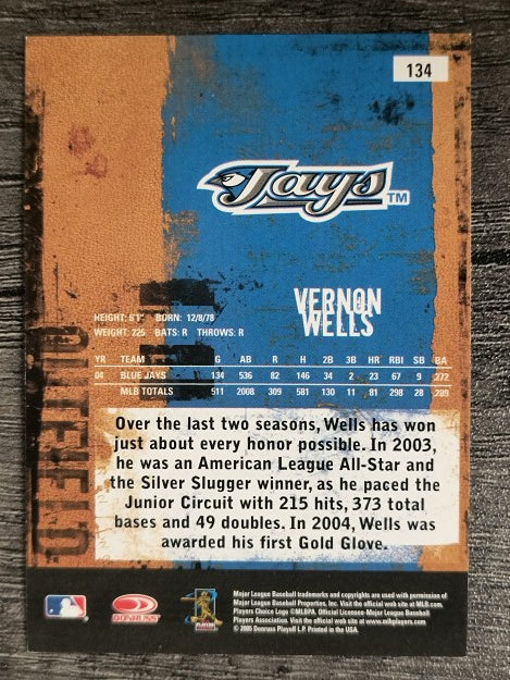 2005 Leather and Lumber #134 Vernon Wells