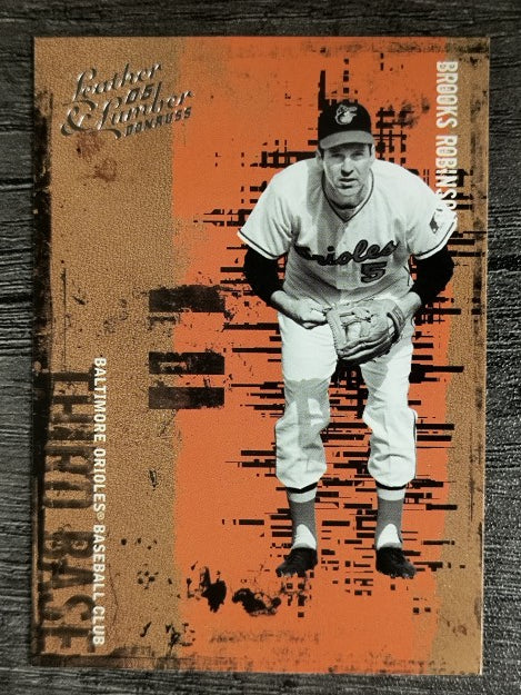 2005 Leather and Lumber #138 Brooks Robinson RET