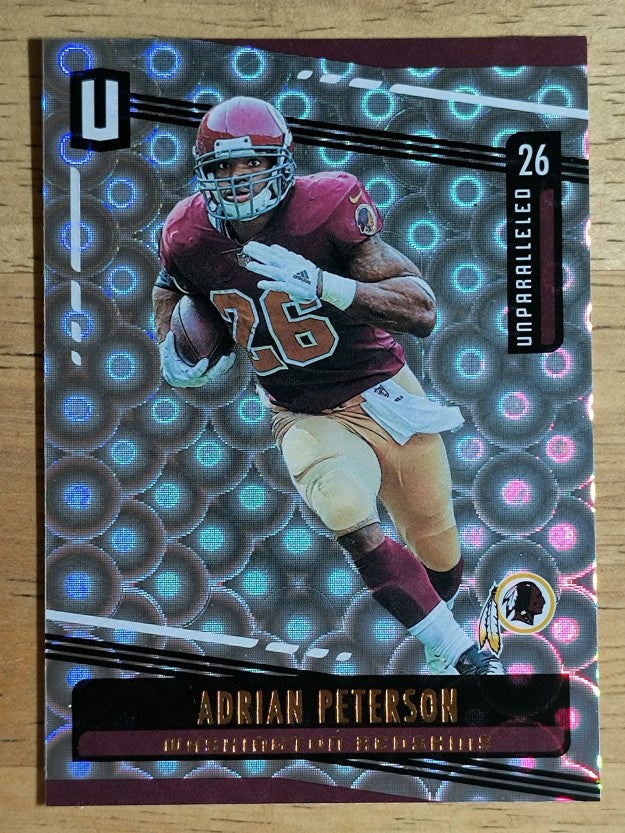 2019 Panini Unparalleled Groove #116 Adrian Peterson