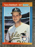 1989 Donruss All-Stars #31 Terry Steinbach MVP