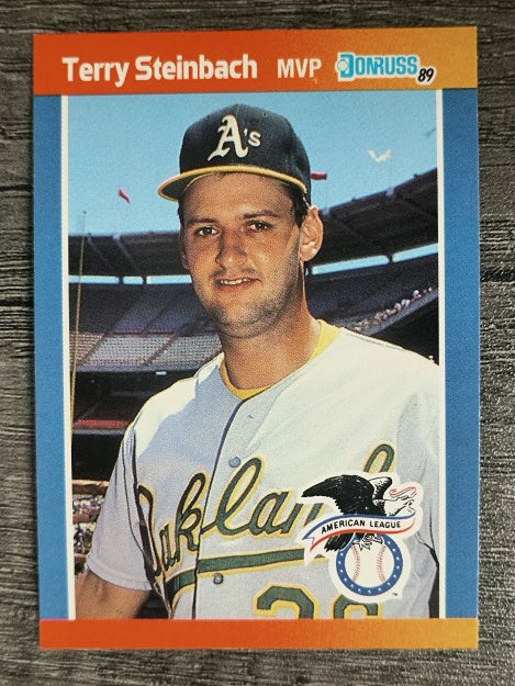 1989 Donruss All-Stars #31 Terry Steinbach MVP