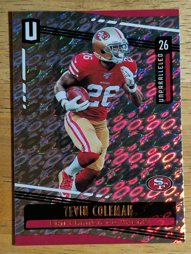 2019 Panini Unparalleled Flight #159 Tevin Coleman