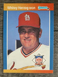 1989 Donruss All-Stars #42 Whitey Herzog MG