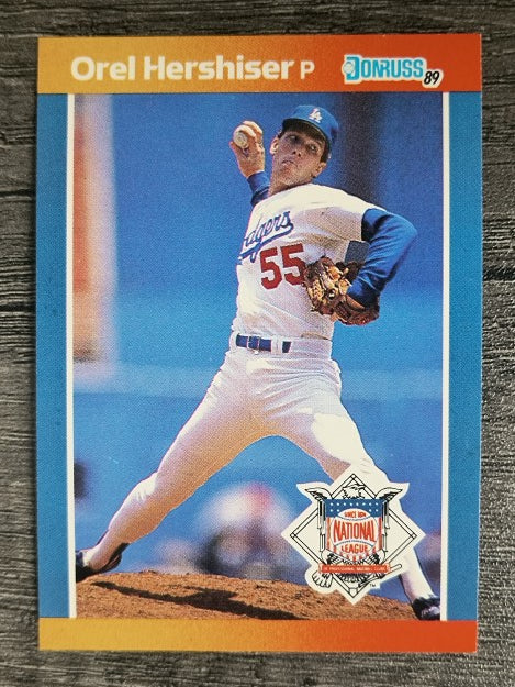 1989 Donruss All-Stars #50 Orel Hershiser