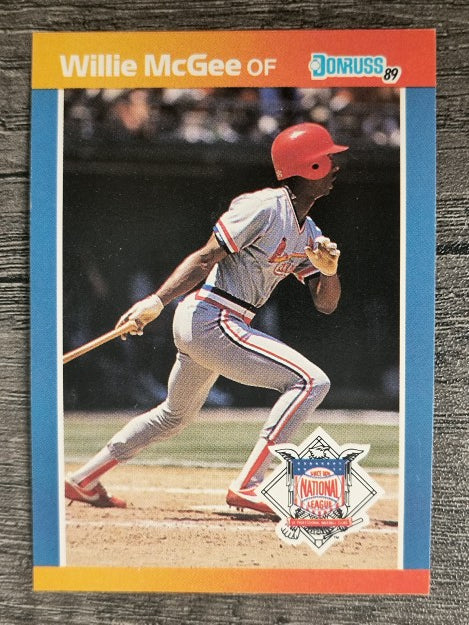 1989 Donruss All-Stars #51 Willie McGee